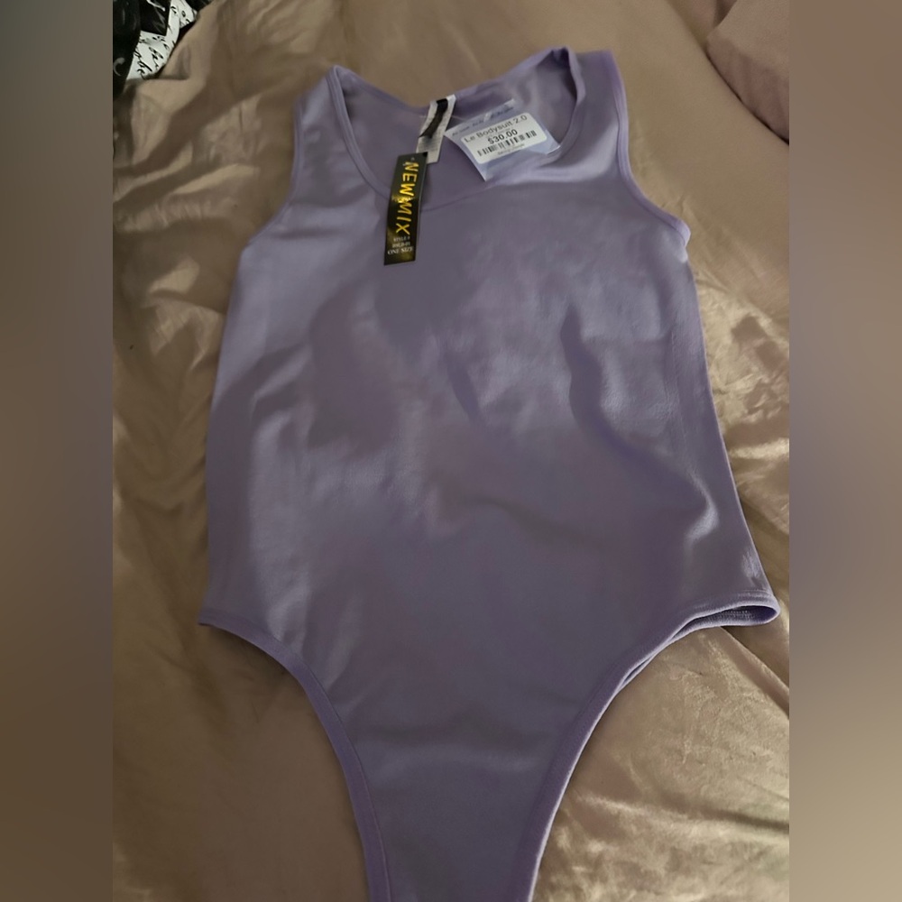 new mix brand lavender body suit le bodysuit 2.0 belong lifestyle one size NWT - Picture 1 of 2